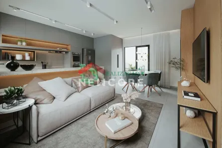 Casa de Condomínio com 2 Quartos à venda, 86m² no Vila Nossa Senhora de Fatima, Mongaguá