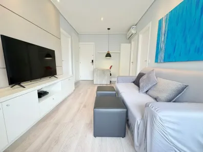 Apartamento com 1 Quarto para alugar, 55m² no Vila Gertrudes, São Paulo