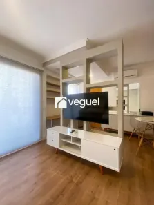 Apartamento com 1 Quarto para alugar, 57m² no Cambuí, Campinas