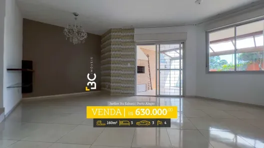 Casa com 3 Quartos à venda, 160m² no Jardim Sabará, Porto Alegre