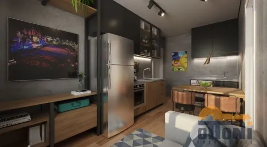 Apartamento com 1 Quarto à venda, 24m² no Centro, Curitiba