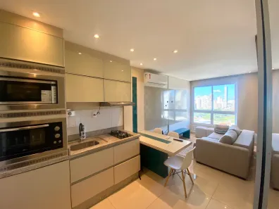 Apartamento com 1 Quarto para alugar, 34m² no Setor Bueno, Goiânia
