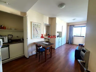 Flat com 1 Quarto para alugar, 40m² no Brooklin Paulista, São Paulo