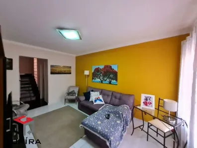 Sobrado com 3 Quartos à venda, 142m² no Campestre, Santo André
