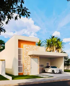 Casa de Condomínio com 3 Quartos à venda, 122m² no Cajupiranga, Parnamirim