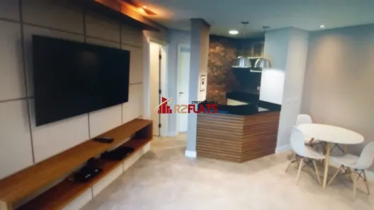 Flat com 1 Quarto para alugar, 45m² no Itaim Bibi, São Paulo