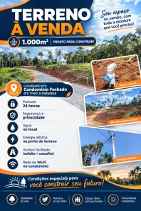 Lote/Terreno à venda, 1000m² no Centro, Ibiúna