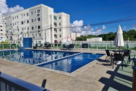 Apartamento com 2 Quartos para alugar, 52m² no Centro, Lauro de Freitas