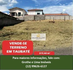 Lote/Terreno à venda, 320m² no Jardim Marlene Miranda, Taubaté