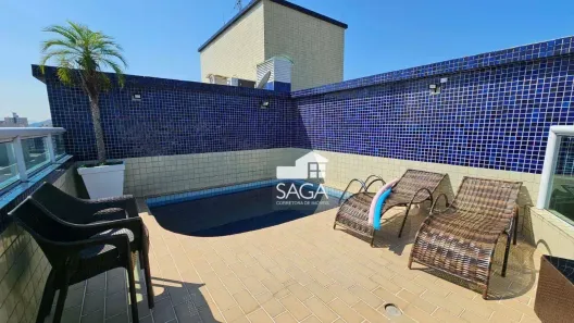 Cobertura com 3 Quartos à venda, 164m² no Guilhermina, Praia Grande