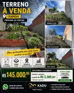 Lote/Terreno à venda, 150m² no Jardim Vale do Sol II, Itapevi