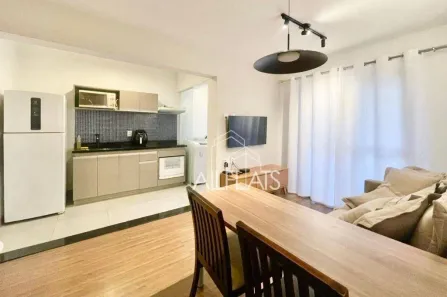 Flat com 2 Quartos para venda ou aluguel, 58m² no Cidade Monções, São Paulo
