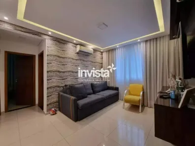 Apartamento com 2 Quartos para alugar, 59m² no Aparecida, Santos