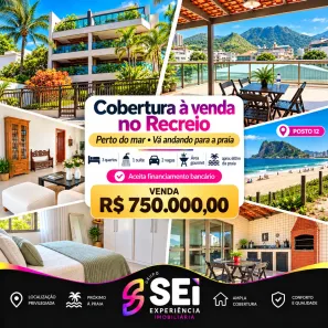 Cobertura com 3 Quartos à venda, 260m² no Recreio dos Bandeirantes, Rio de Janeiro