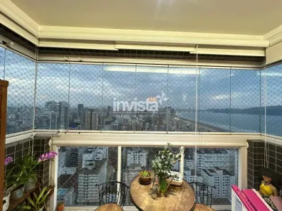 Apartamento com 3 Quartos à venda, 116m² no Pompéia, Santos