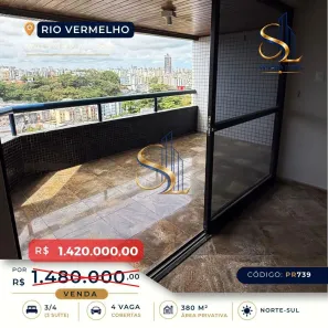 Cobertura com 3 Quartos à venda, 380m² no Rio Vermelho, Salvador