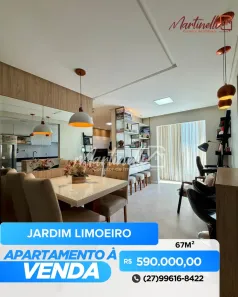 Apartamento com 3 Quartos à venda, 67m² no Jardim Limoeiro, Serra