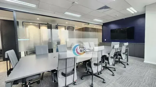 Sala Comercial para alugar, 441m² no Vila São Francisco (Zona Sul), São Paulo