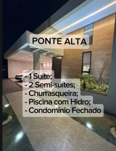 Casa de Condomínio com 3 Quartos à venda, 245m² no Ponte Alta Norte, Brasília