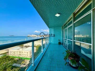 Apartamento com 3 Quartos para alugar, 220m² no Pitangueiras, Guarujá