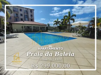 Apartamento com 2 Quartos à venda, 49m² no Praia da Baleia, Serra