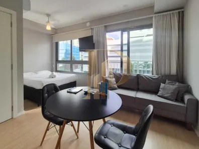 Apartamento com 1 Quarto para alugar, 27m² no Vila Nova Conceição, São Paulo