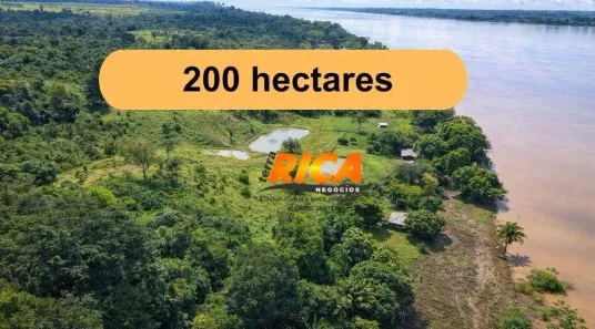 Fazenda/Sítio com 2 Quartos à venda, 2000000m² no Área Rural, Canutama