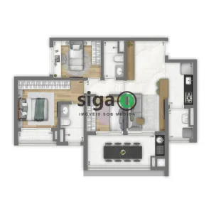 Apartamento com 3 Quartos à venda, 82m² no Vila Clementino, São Paulo