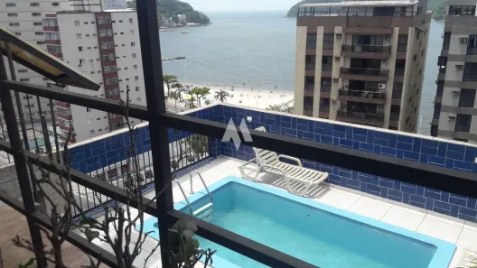 Cobertura com 4 Quartos à venda, 225m² no Itararé, São Vicente