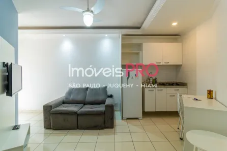 Apartamento com 1 Quarto para alugar, 35m² no Indianópolis, São Paulo
