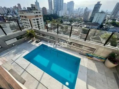 Cobertura com 3 Quartos à venda, 307m² no Ponta da Praia, Santos