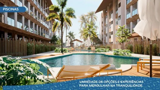 Flat com 1 Quarto à venda, 35m² no Tamandaré, Praia de Tamandaré