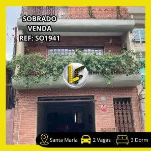 Sobrado com 3 Quartos à venda, 281m² no Santa Maria, São Caetano do Sul