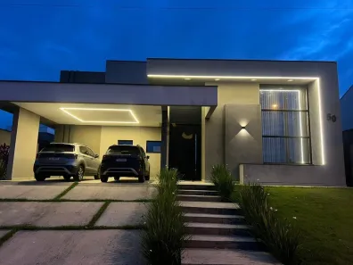 Casa de Condomínio com 3 Quartos à venda, 263m² no Condomínio Residencial Ecopark Bourbon, Caçapava