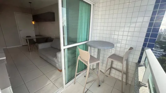 Apartamento com 1 Quarto para alugar, 34m² no Santo Amaro, Recife