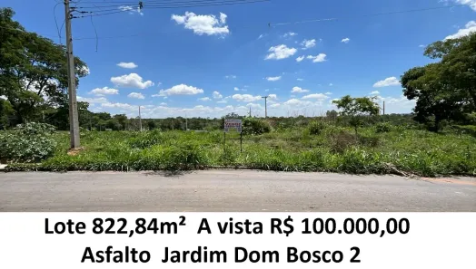 Lote/Terreno à venda, 822m² no Jardim Dom Bosco, Aparecida de Goiânia