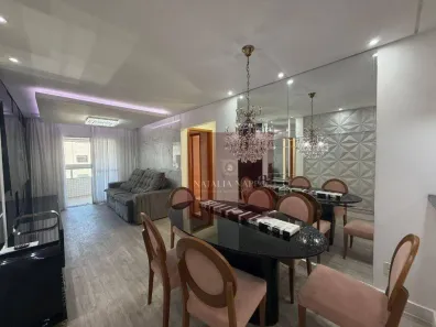 Apartamento com 2 Quartos para alugar, 82m² no Guilhermina, Praia Grande