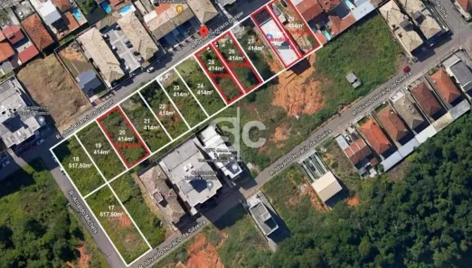 Lote/Terreno à venda, 414m² no Ipiranga, São José