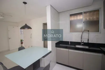 Apartamento com 2 Quartos à venda, 58m² no Arpoador, Contagem