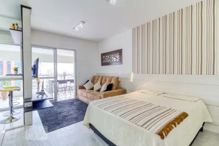 Kitnet com 1 Quarto à venda, 50m² no Indianópolis, São Paulo