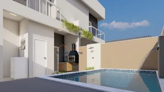 Sobrado com 3 Quartos à venda, 105m² no Nova Itanhaém - Praia, Itanhaém