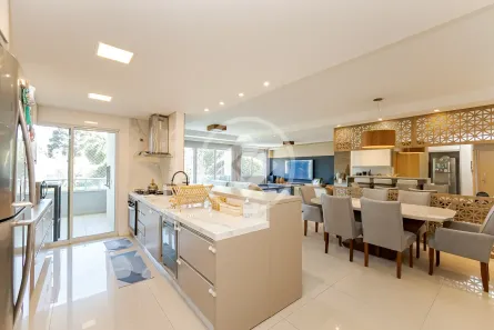 Apartamento com 3 Quartos à venda, 122m² no São Francisco, Curitiba