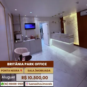 Apartamento com 1 Quarto para alugar, 44m² no Ponta Negra, Manaus