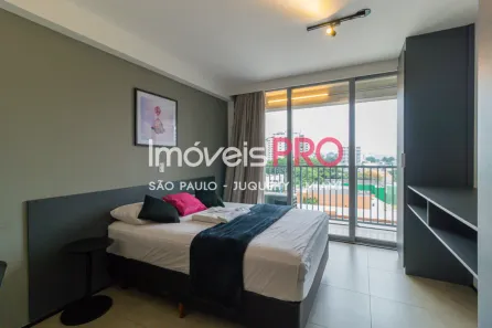Apartamento com 1 Quarto para alugar, 28m² no Indianópolis, São Paulo