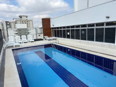 Apartamento com 1 Quarto para alugar, 43m² no Indianópolis, São Paulo