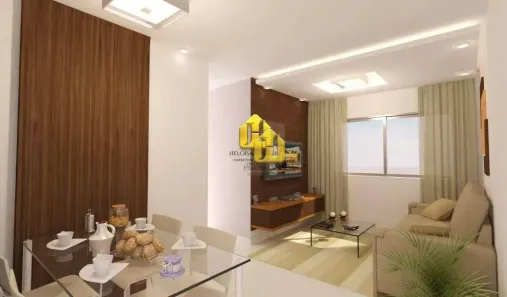 Apartamento com 3 Quartos à venda, 65m² no Rosa dos Ventos, Parnamirim