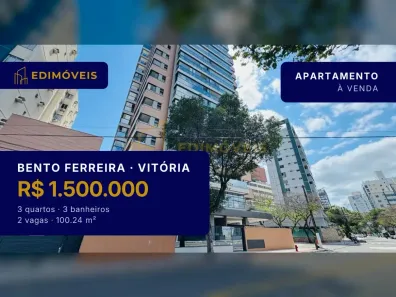 Apartamento com 3 Quartos à venda, 100m² no Bento Ferreira, Vitória