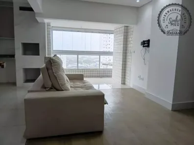 Apartamento com 2 Quartos para alugar, 70m² no Guilhermina, Praia Grande