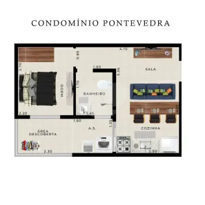 Apartamento com 1 Quarto à venda, 27m² no Vila Dom Pedro II, São Paulo