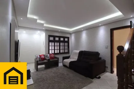 Sobrado com 3 Quartos à venda, 172m² no Vila Humaitá, Santo André